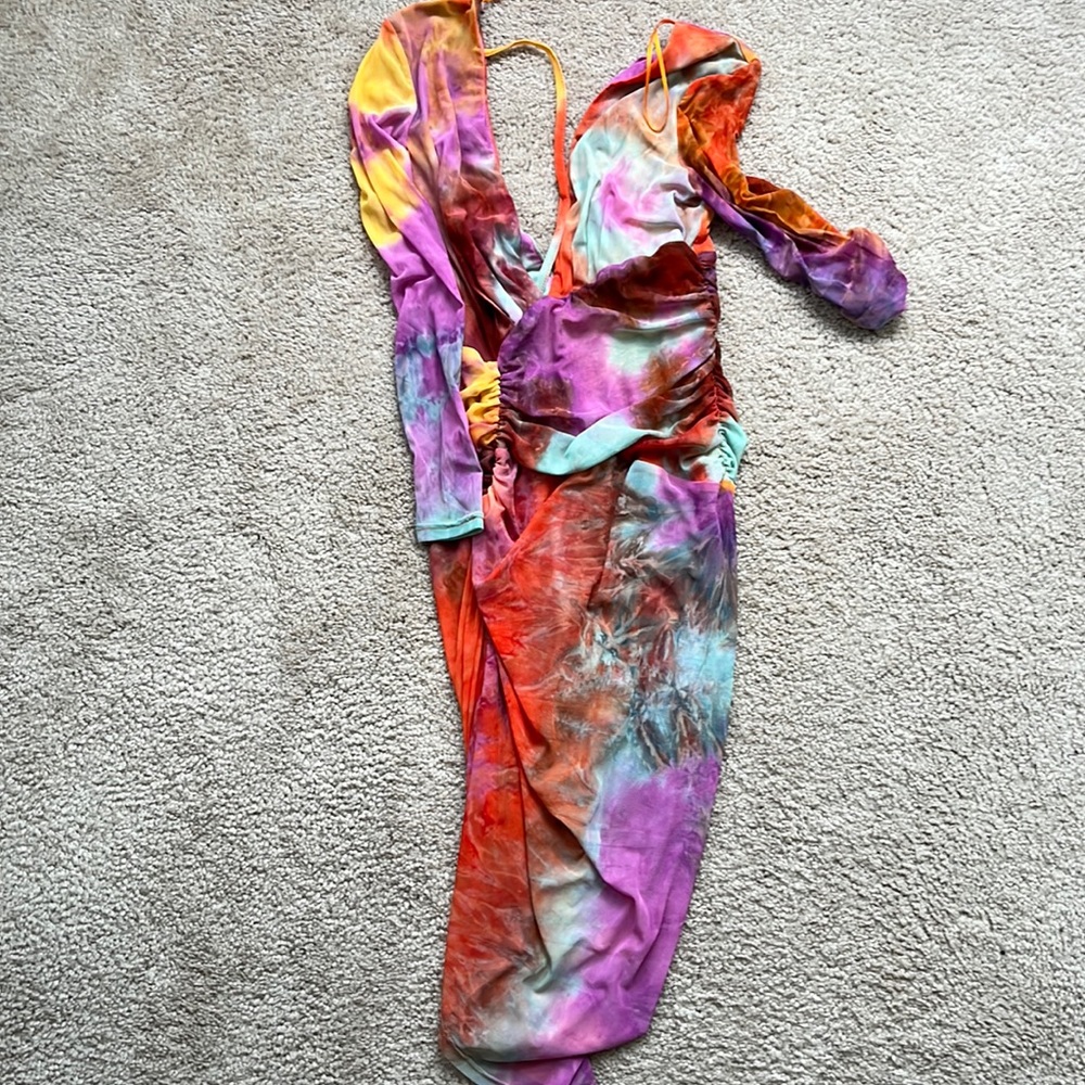 The dye dress